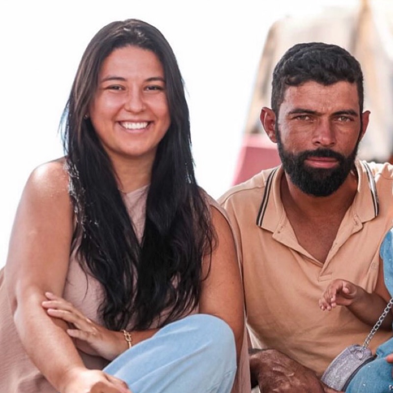Moane e Felipe Araújo